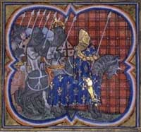 Людовик VII и Конрад III во Втором крестовом походе
