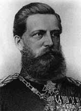 Фридрих III - германский император и прусский король после Вильгельма I, правил 99 дней