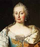 Мария-Терезия - австрийская императрица, постоянная противница Фридриха Великого