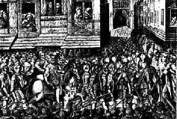Вступление Генриха IV Наваррского в Париж 22 марта 1594 года