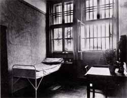 Тюремная камера в Ландсберге, где сидел Гитлер