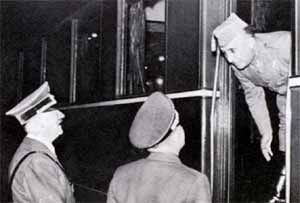 Гитлер с Франко в октябре 1940 года