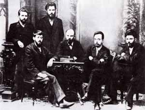 Владимир Ульянов с соратниками в 1897 году
