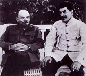 Сталин у Ленина в Горках в 1922 году