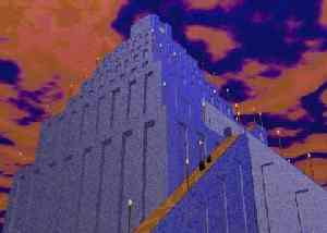Компьютерная модель Вавилонской башни