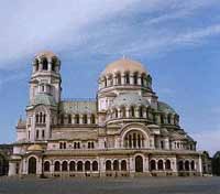 Кафедральный собор в столице Болгарии - Софии, носящий имя Александра Невского