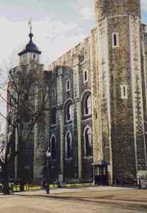 Белая Башня в Лондоне, которую начал строить Вильгельм